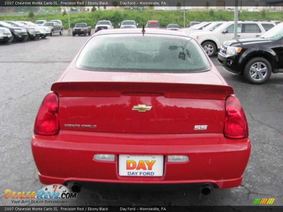 2007 Chevrolet Monte Carlo SS Precision Red / Ebony Black Photo #7