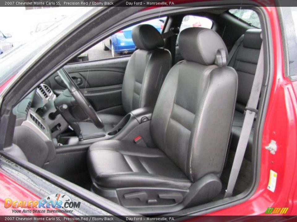 2007 Chevrolet Monte Carlo SS Precision Red / Ebony Black Photo #10