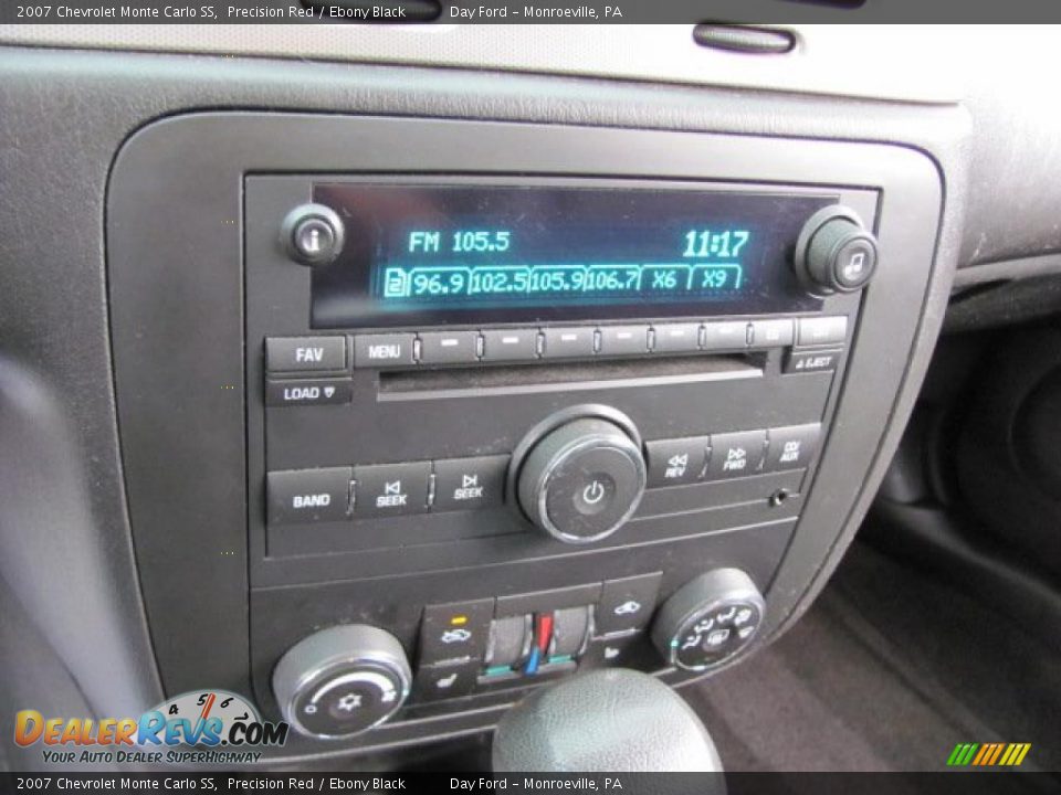 2007 Chevrolet Monte Carlo SS Precision Red / Ebony Black Photo #12