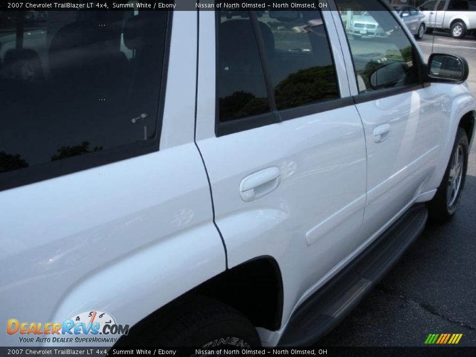 2007 Chevrolet TrailBlazer LT 4x4 Summit White / Ebony Photo #5