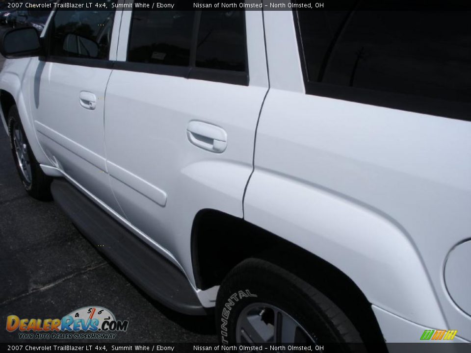 2007 Chevrolet TrailBlazer LT 4x4 Summit White / Ebony Photo #8