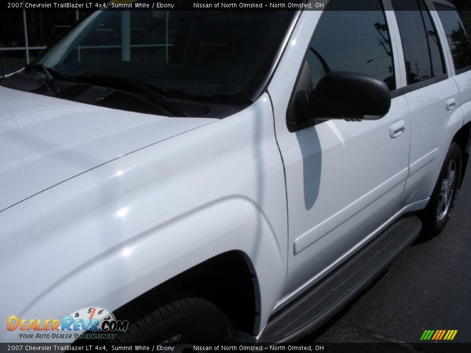 2007 Chevrolet TrailBlazer LT 4x4 Summit White / Ebony Photo #9