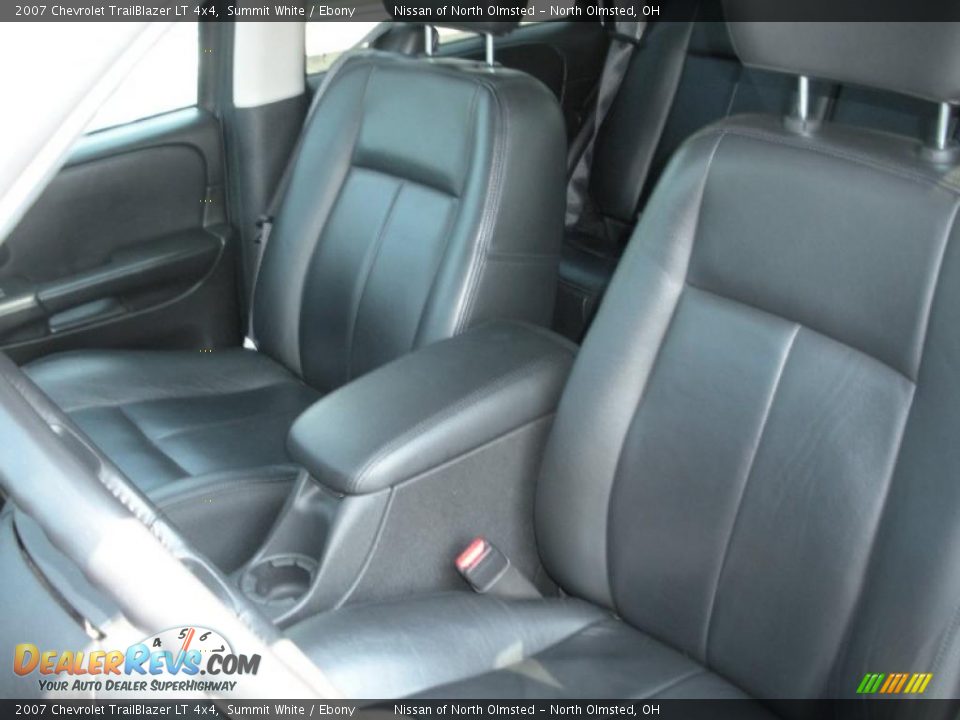 2007 Chevrolet TrailBlazer LT 4x4 Summit White / Ebony Photo #14