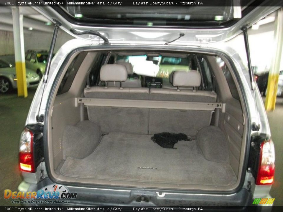 2001 Toyota 4Runner Limited 4x4 Millennium Silver Metallic / Gray Photo #12