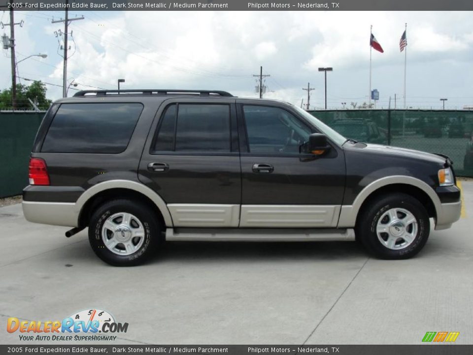 2005 Ford Expedition Eddie Bauer Dark Stone Metallic / Medium Parchment Photo #2