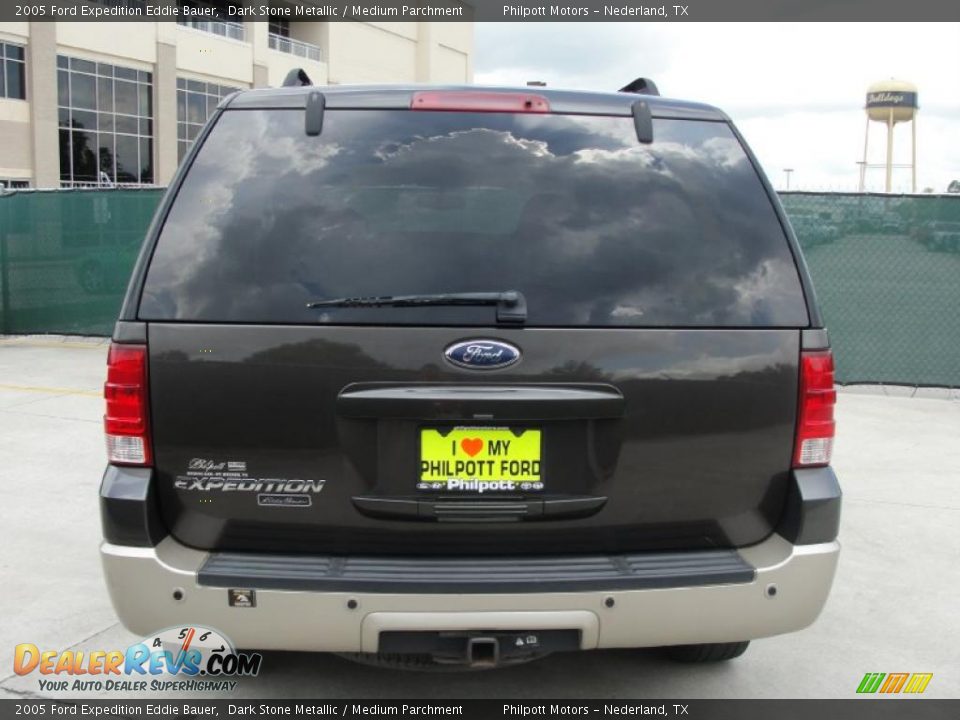 2005 Ford Expedition Eddie Bauer Dark Stone Metallic / Medium Parchment Photo #4