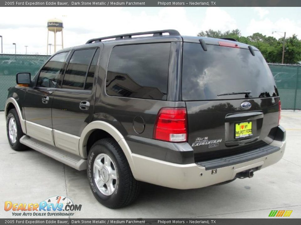 2005 Ford Expedition Eddie Bauer Dark Stone Metallic / Medium Parchment Photo #5
