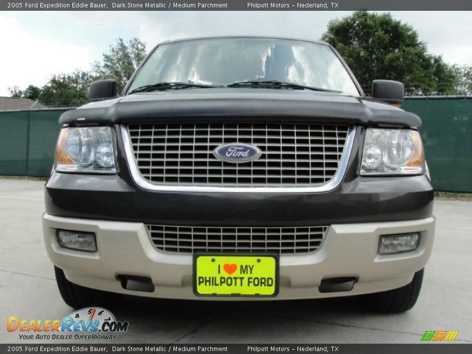 2005 Ford Expedition Eddie Bauer Dark Stone Metallic / Medium Parchment Photo #9