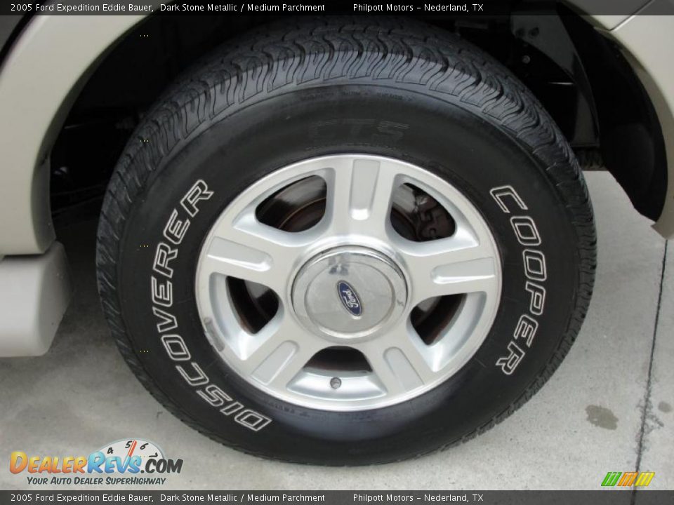 2005 Ford Expedition Eddie Bauer Dark Stone Metallic / Medium Parchment Photo #14