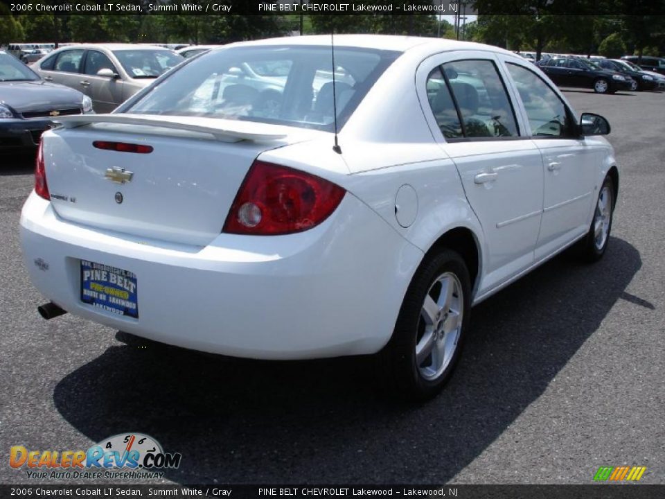2006 Chevrolet Cobalt LT Sedan Summit White / Gray Photo #4