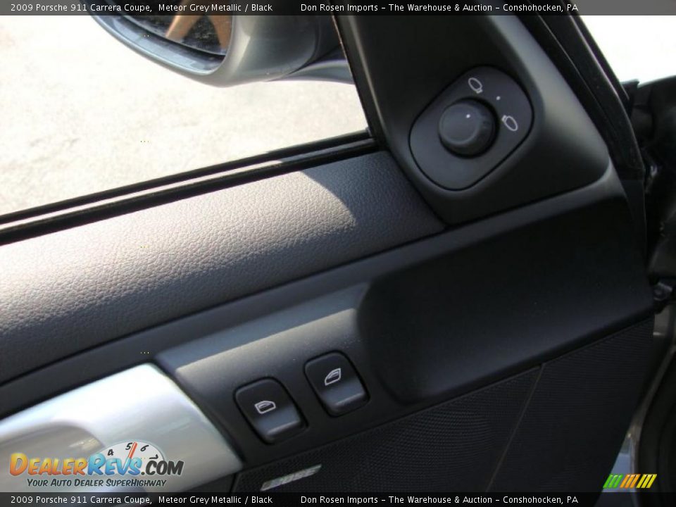 2009 Porsche 911 Carrera Coupe Meteor Grey Metallic / Black Photo #15