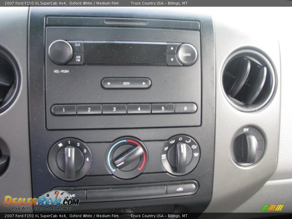2007 Ford F150 XL SuperCab 4x4 Oxford White / Medium Flint Photo #7