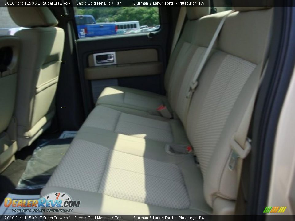 2010 Ford F150 XLT SuperCrew 4x4 Pueblo Gold Metallic / Tan Photo #8