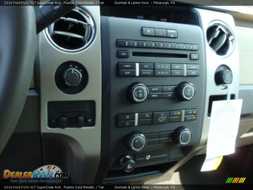 2010 Ford F150 XLT SuperCrew 4x4 Pueblo Gold Metallic / Tan Photo #9