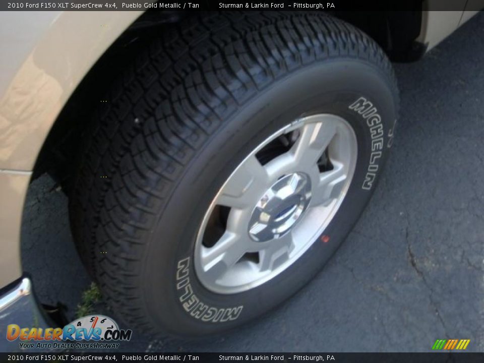 2010 Ford F150 XLT SuperCrew 4x4 Pueblo Gold Metallic / Tan Photo #12