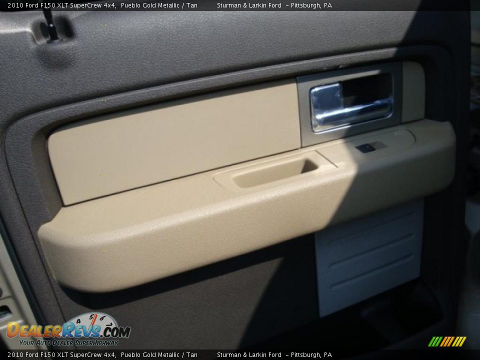 2010 Ford F150 XLT SuperCrew 4x4 Pueblo Gold Metallic / Tan Photo #13