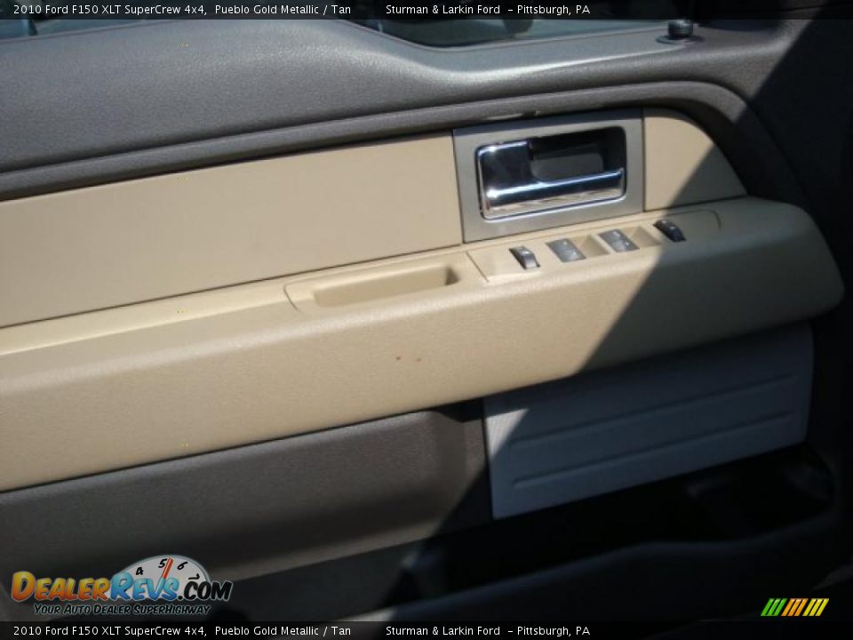 2010 Ford F150 XLT SuperCrew 4x4 Pueblo Gold Metallic / Tan Photo #15