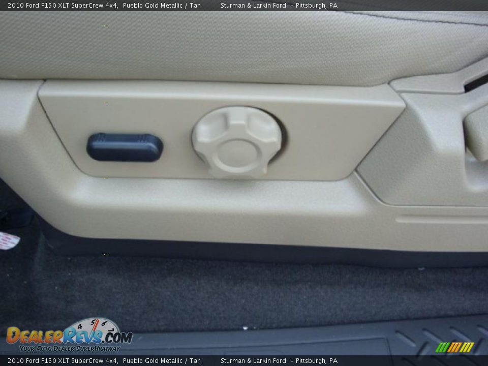 2010 Ford F150 XLT SuperCrew 4x4 Pueblo Gold Metallic / Tan Photo #16