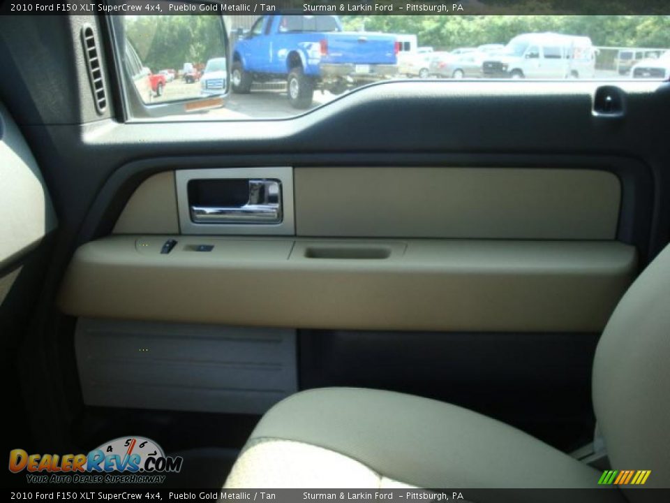 2010 Ford F150 XLT SuperCrew 4x4 Pueblo Gold Metallic / Tan Photo #18