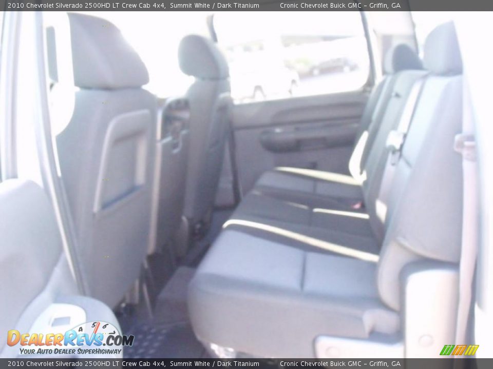 2010 Chevrolet Silverado 2500HD LT Crew Cab 4x4 Summit White / Dark Titanium Photo #12