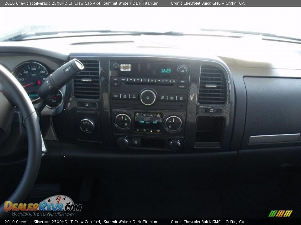 2010 Chevrolet Silverado 2500HD LT Crew Cab 4x4 Summit White / Dark Titanium Photo #16