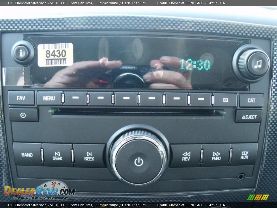 2010 Chevrolet Silverado 2500HD LT Crew Cab 4x4 Summit White / Dark Titanium Photo #19
