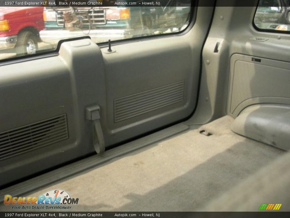 1997 Ford Explorer XLT 4x4 Black / Medium Graphite Photo #12