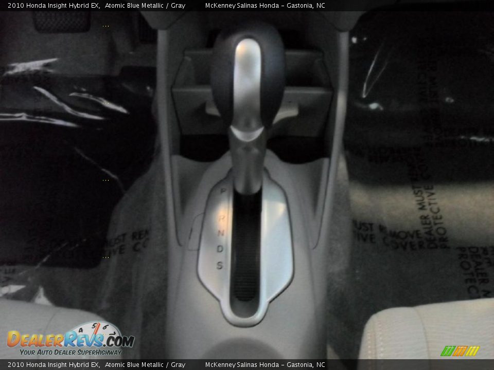 2010 Honda Insight Hybrid EX Atomic Blue Metallic / Gray Photo #12
