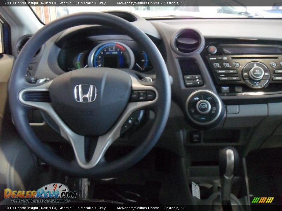 2010 Honda Insight Hybrid EX Atomic Blue Metallic / Gray Photo #15