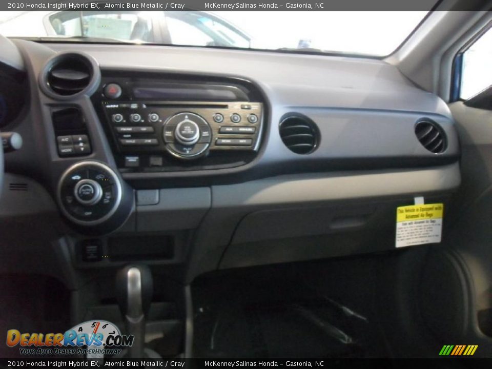 2010 Honda Insight Hybrid EX Atomic Blue Metallic / Gray Photo #16