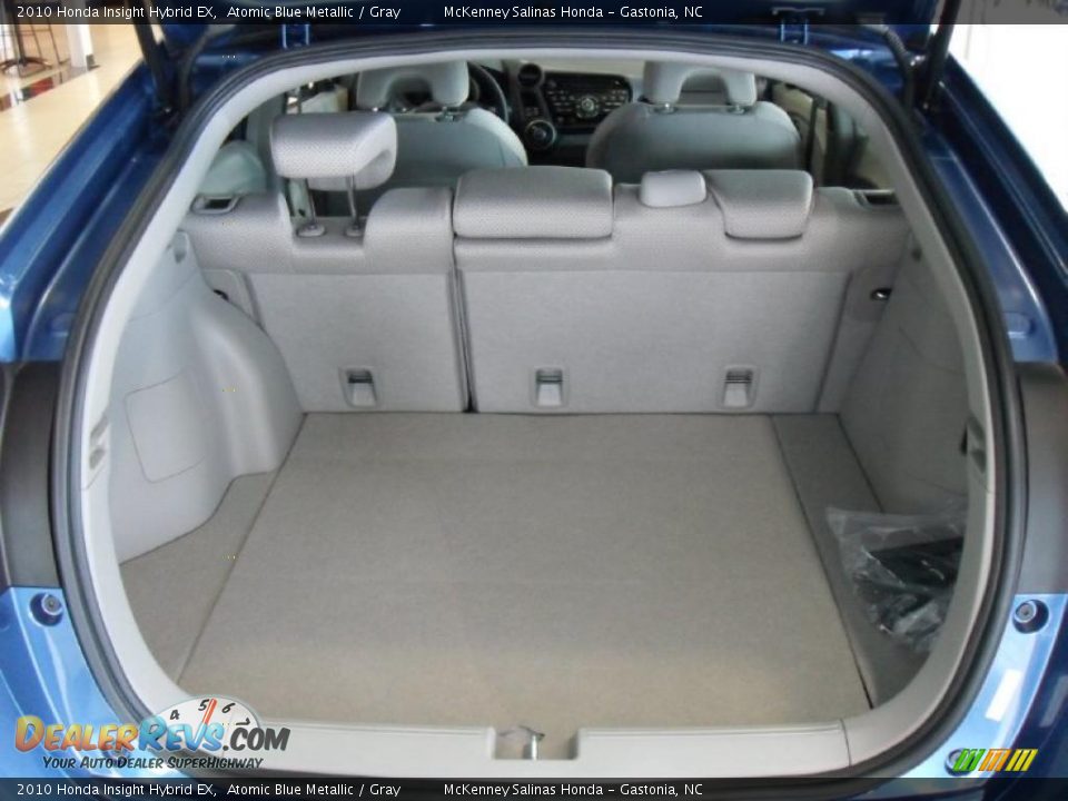 2010 Honda Insight Hybrid EX Atomic Blue Metallic / Gray Photo #17