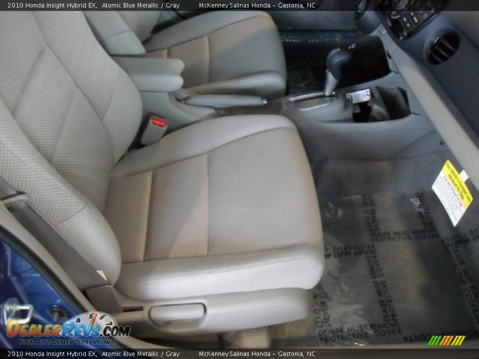 2010 Honda Insight Hybrid EX Atomic Blue Metallic / Gray Photo #19