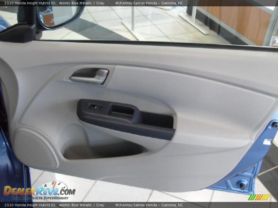 2010 Honda Insight Hybrid EX Atomic Blue Metallic / Gray Photo #21