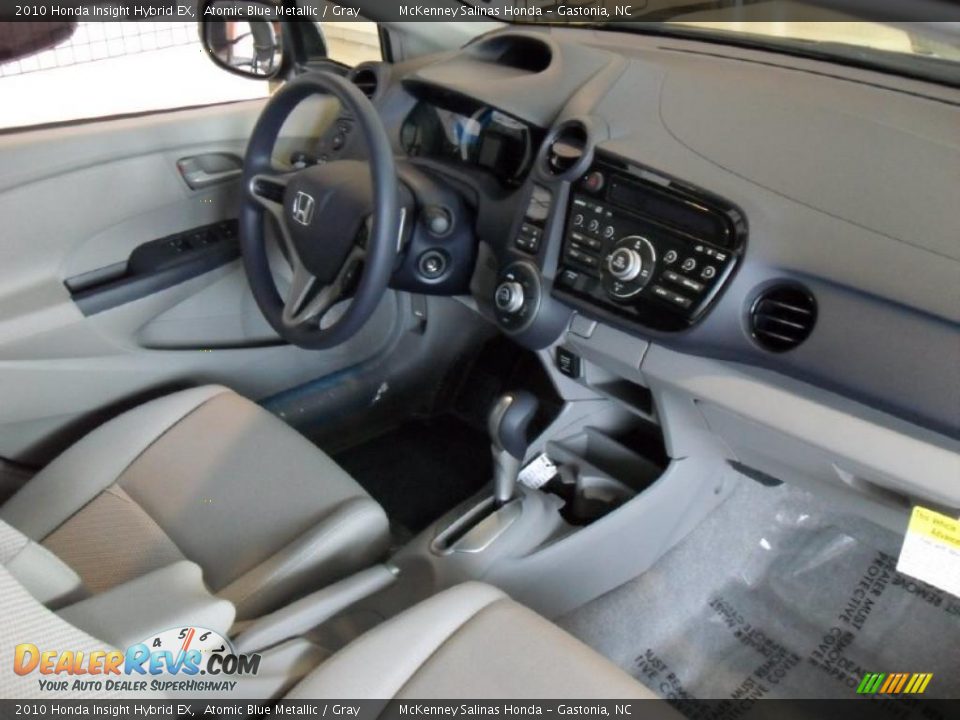2010 Honda Insight Hybrid EX Atomic Blue Metallic / Gray Photo #22
