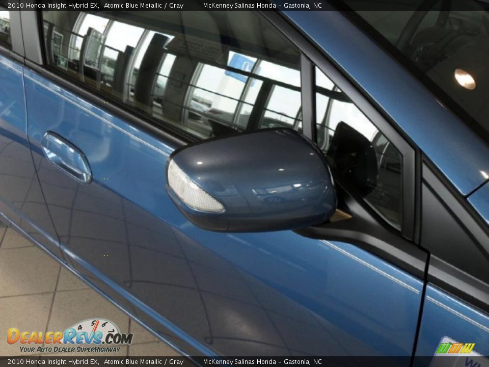 2010 Honda Insight Hybrid EX Atomic Blue Metallic / Gray Photo #23