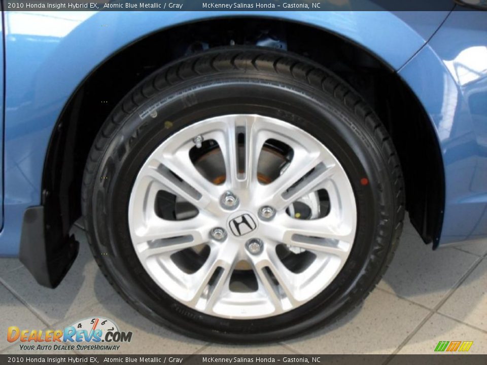 2010 Honda Insight Hybrid EX Atomic Blue Metallic / Gray Photo #24