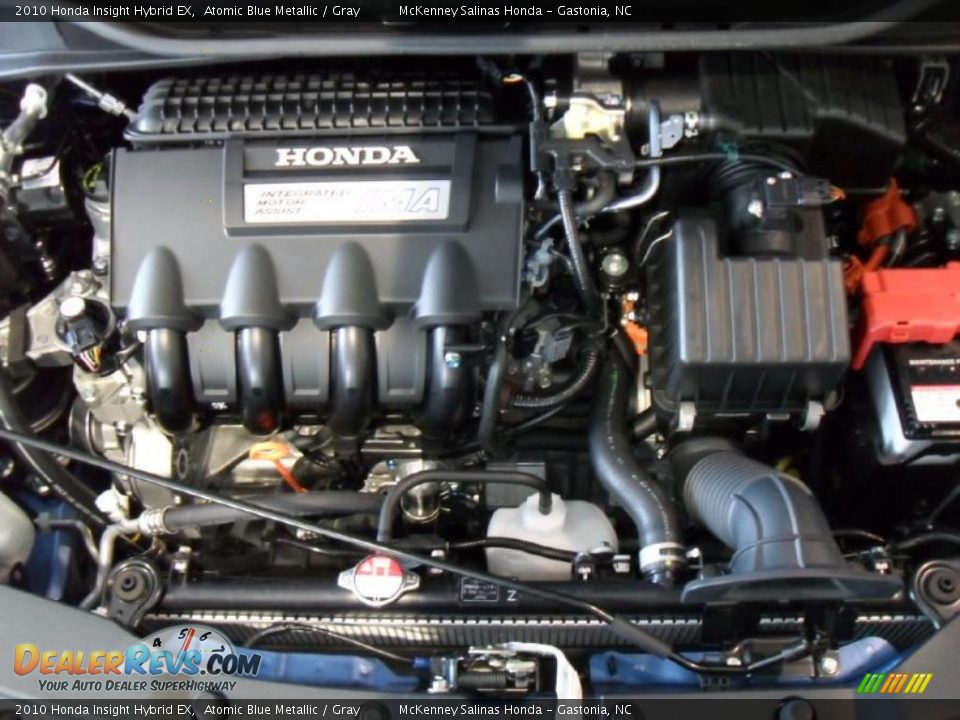 2010 Honda Insight Hybrid EX Atomic Blue Metallic / Gray Photo #25