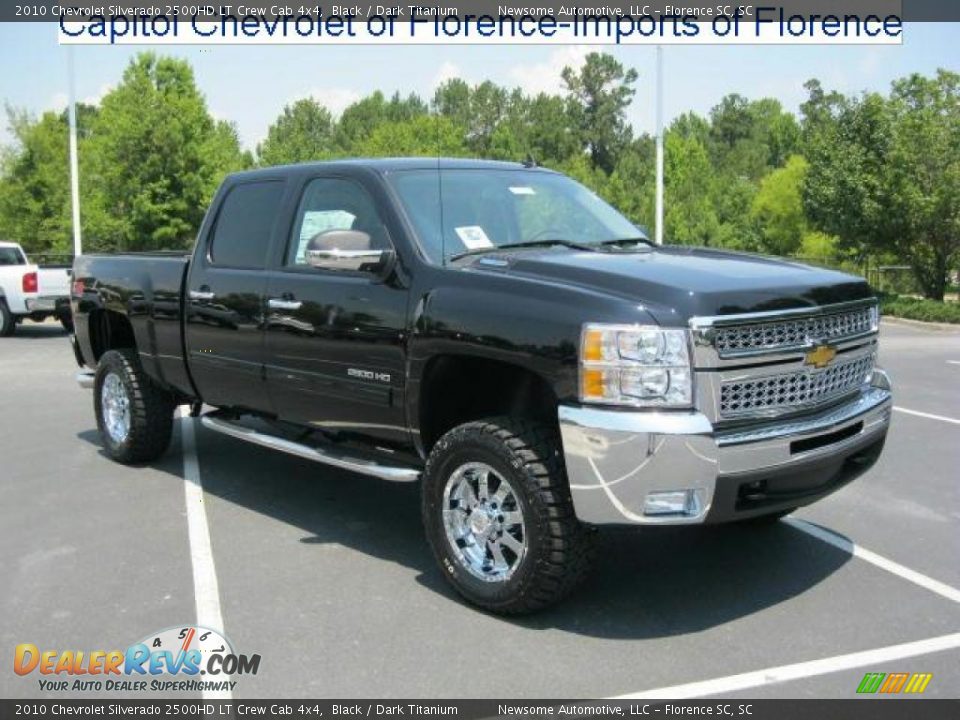 2010 Chevrolet Silverado 2500HD LT Crew Cab 4x4 Black / Dark Titanium Photo #1