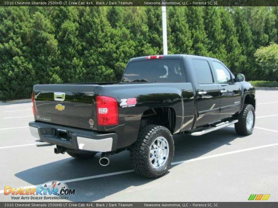 2010 Chevrolet Silverado 2500HD LT Crew Cab 4x4 Black / Dark Titanium Photo #2