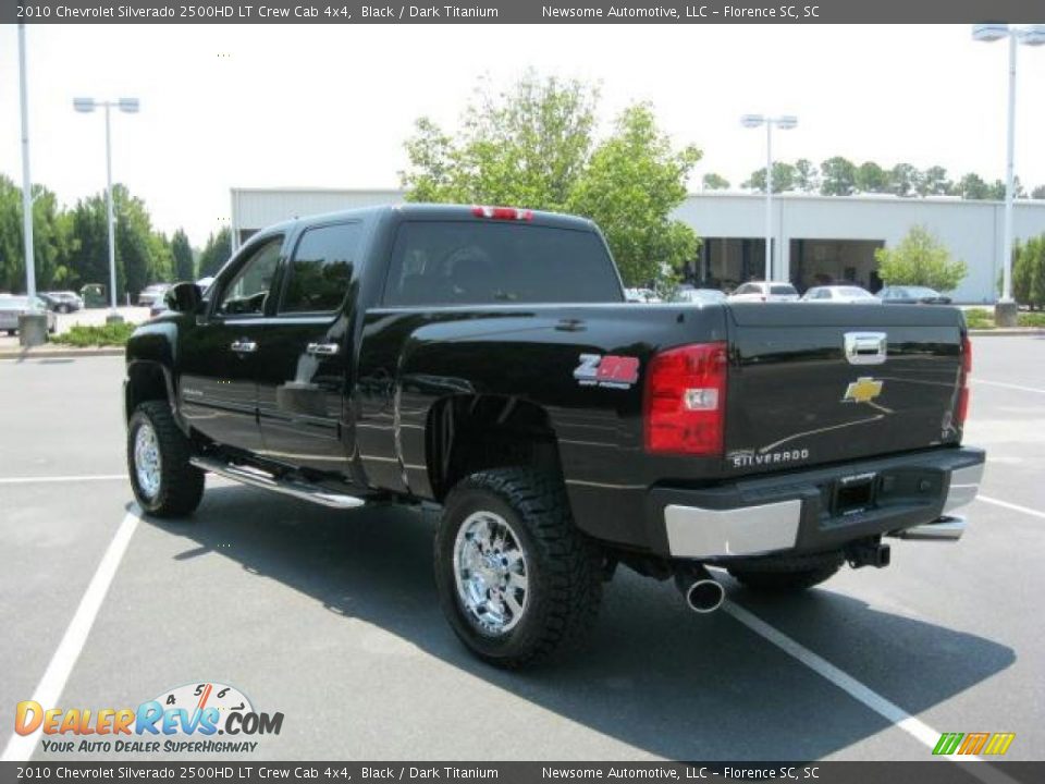 2010 Chevrolet Silverado 2500HD LT Crew Cab 4x4 Black / Dark Titanium Photo #3