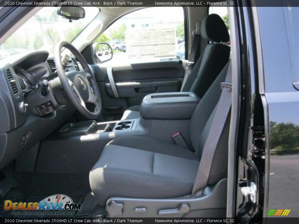 2010 Chevrolet Silverado 2500HD LT Crew Cab 4x4 Black / Dark Titanium Photo #4