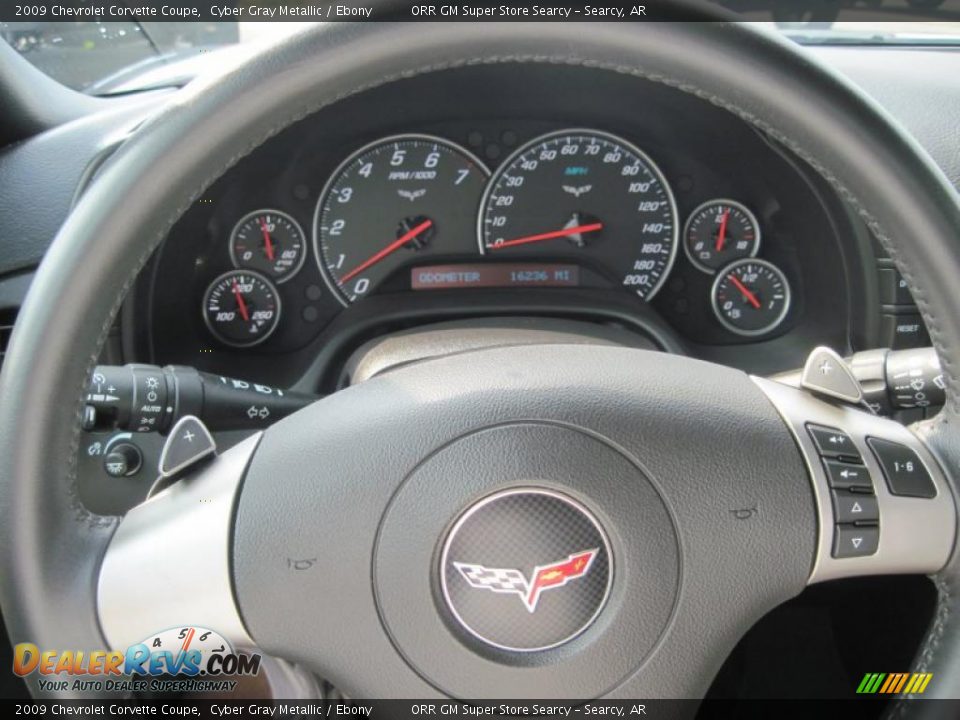 2009 Chevrolet Corvette Coupe Cyber Gray Metallic / Ebony Photo #5