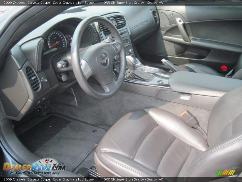 2009 Chevrolet Corvette Coupe Cyber Gray Metallic / Ebony Photo #8