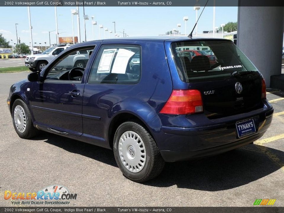 02 Volkswagen Golf Gl Coupe Indigo Blue Pearl Black Photo 4 Dealerrevs Com