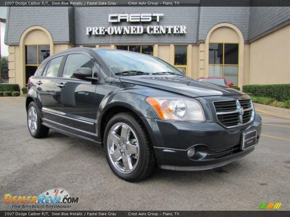 2007 Dodge Caliber R/T Steel Blue Metallic / Pastel Slate Gray Photo #1