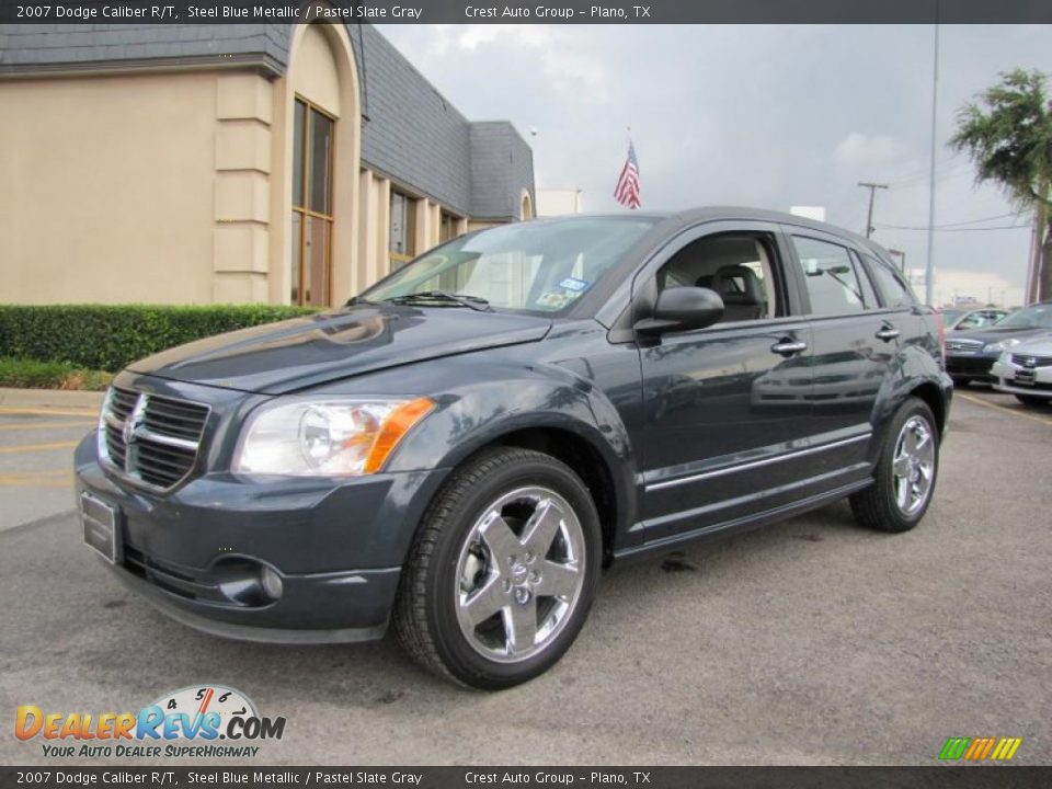 2007 Dodge Caliber R/T Steel Blue Metallic / Pastel Slate Gray Photo #3
