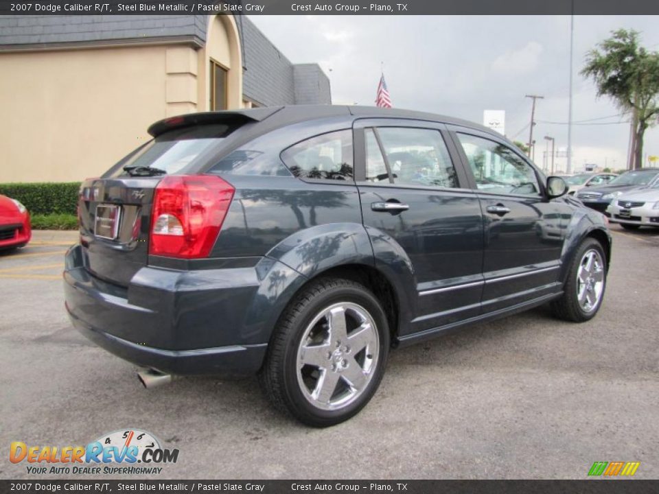 2007 Dodge Caliber R/T Steel Blue Metallic / Pastel Slate Gray Photo #6