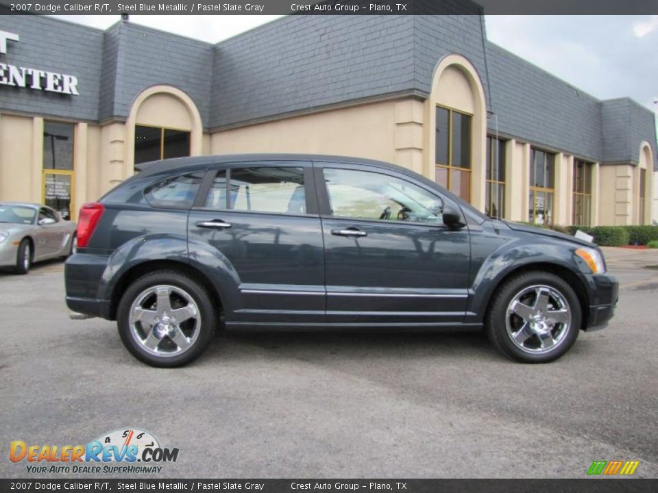 2007 Dodge Caliber R/T Steel Blue Metallic / Pastel Slate Gray Photo #7