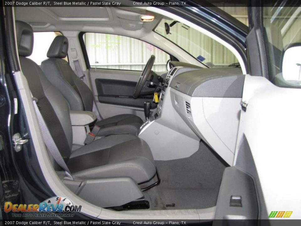2007 Dodge Caliber R/T Steel Blue Metallic / Pastel Slate Gray Photo #9