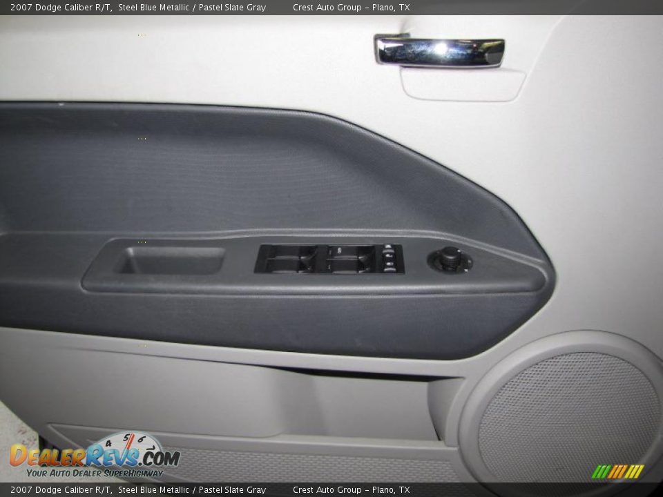 2007 Dodge Caliber R/T Steel Blue Metallic / Pastel Slate Gray Photo #12